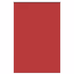 vidaXL Roller Blind Blackout Red 145x230 cm Fabric Width 141.6 cm Polyester