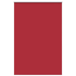 vidaXL Roller Blind Blackout Red 145x230 cm Fabric Width 141.6 cm Polyester