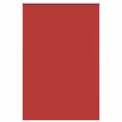 vidaXL Roller Blind Blackout Red 155x230 cm Fabric Width 151.6 cm Polyester