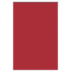 vidaXL Roller Blind Blackout Red 155x230 cm Fabric Width 151.6 cm Polyester