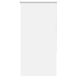 vidaXL Roller Blind Blackout Fabric Polyester - white, 85 x 150 cm
