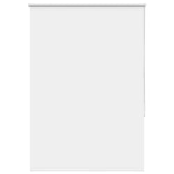vidaXL Roller Blind Blackout Fabric Polyester - white, 95 x 150 cm