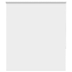 vidaXL Roller Blind Blackout White 120x150 cm Fabric Width 116.6 cm Polyester