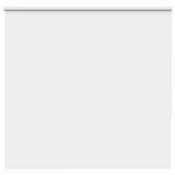 vidaXL Roller Blind Blackout White 145x150 cm Fabric Width 141.6 cm Polyester