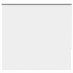 vidaXL Roller Blind Blackout White 145x150 cm Fabric Width 141.6 cm Polyester