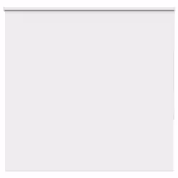 vidaXL Roller Blind Blackout White 150x150 cm Fabric Width 146.6 cm Polyester
