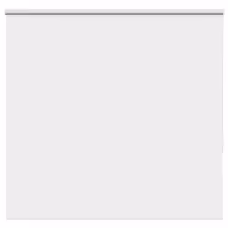 vidaXL Roller Blind Blackout White 165x150 cm Fabric Width 161.6 cm Polyester