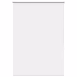 vidaXL Roller Blind Blackout Fabric Polyester - white, 95 x 175 cm