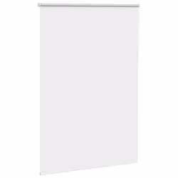 vidaXL Roller Blind Blackout Fabric Polyester - white, 100 x 175 cm