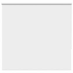 vidaXL Roller Blind Blackout White 165x175 cm Fabric Width 161.6 cm Polyester