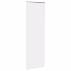 vidaXL Roller Blind Blackout Off White 75x230 cm Fabric Width 70.7 cm Polyester - white, 80 x 210 cm