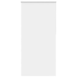 vidaXL Roller Blind Blackout Fabric Polyester - white, 100 x 210 cm