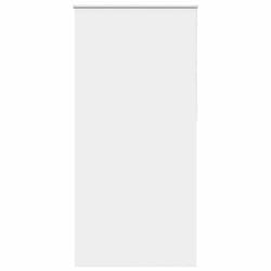 vidaXL Roller Blind Blackout White 105x210 cm Fabric Width 100.7 cm Polyester