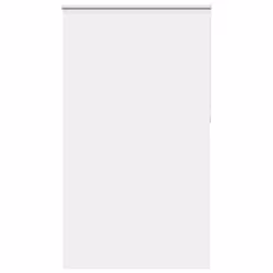 vidaXL Roller Blind Blackout White 140x210 cm Fabric Width 136.6 cm Polyester