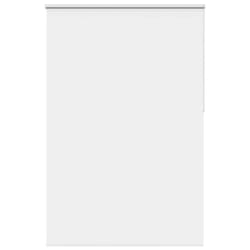 vidaXL Roller Blind Blackout White 165x210 cm Fabric Width 161.6 cm Polyester