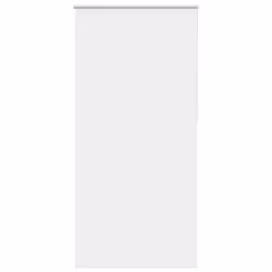 vidaXL Roller Blind Blackout White 105x230 cm Fabric Width 100.7 cm Polyester
