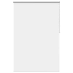 vidaXL Roller Blind Blackout White 160x230 cm Fabric Width 156.6 cm Polyester