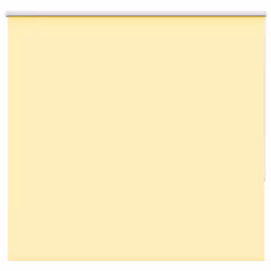 vidaXL Roller Blind Blackout Yellow 150x130 cm Fabric Width 146.6 cm Polyester