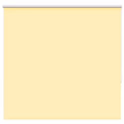 vidaXL Roller Blind Blackout Yellow 165x130 cm Fabric Width 161.6 cm Polyester