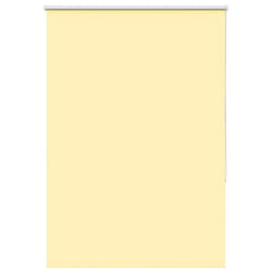 vidaXL Roller Blind Blackout Fabric Polyester - yellow, 90 x 150 cm