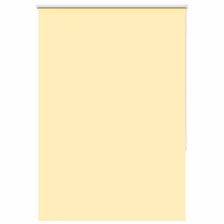vidaXL Roller Blind Blackout Fabric Polyester - yellow, 90 x 175 cm
