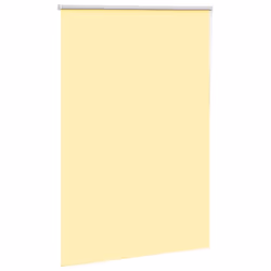 vidaXL Roller Blind Blackout Fabric Polyester - yellow, 90 x 175 cm