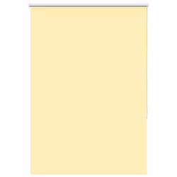vidaXL Roller Blind Blackout Fabric Polyester - yellow, 100 x 175 cm