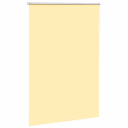 vidaXL Roller Blind Blackout Fabric Polyester - yellow, 100 x 175 cm