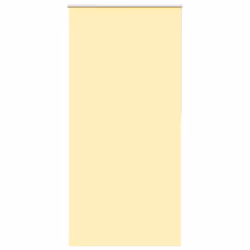 vidaXL Roller Blind Blackout Fabric Polyester - yellow, 100 x 210 cm