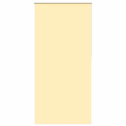 vidaXL Roller Blind Blackout Yellow 115x210 cm Fabric Width 110.7 cm Polyester