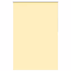 vidaXL Roller Blind Blackout Yellow 150x210 cm Fabric Width 146.6 cm Polyester