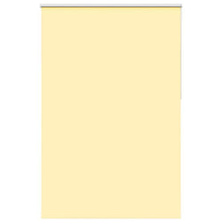 vidaXL Roller Blind Blackout Yellow 160x210 cm Fabric Width 156.6 cm Polyester