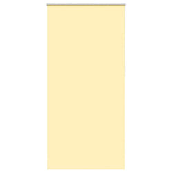 vidaXL Roller Blind Blackout Fabric Polyester - yellow, 90 x 230 cm