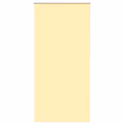 vidaXL Roller Blind Blackout Fabric Polyester - yellow, 95 x 230 cm