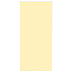 vidaXL Roller Blind Blackout Fabric Polyester - yellow, 100 x 230 cm