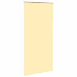vidaXL Roller Blind Blackout Fabric Polyester - yellow, 100 x 230 cm