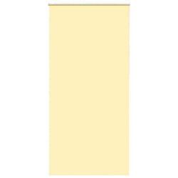 vidaXL Roller Blind Blackout Yellow 115x230 cm Fabric Width 110.7 cm Polyester