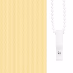vidaXL Roller Blind Blackout Yellow 135x230 cm Fabric Width 131.6 cm Polyester - Additional view 9