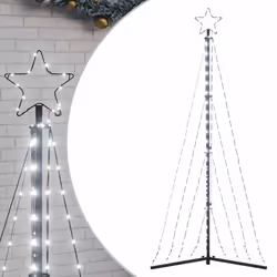 vidaXL Christmas Tree Light Christmas Decoration Hanging Fairy Light 339 LEDs - cold white