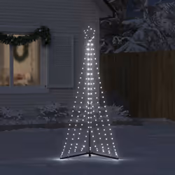 vidaXL Christmas Tree Light Christmas Decoration Hanging Fairy Light 339 LEDs - cold white - Additional view 5