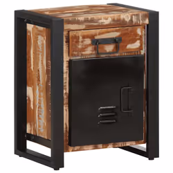 VidaXL 4013561 nightstand/bedside table Multicolour