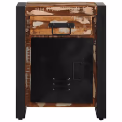 VidaXL 4013561 nightstand/bedside table Multicolour - Additional view 4