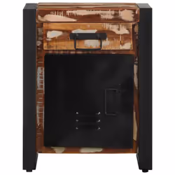 VidaXL 4013562 nightstand/bedside table Multicolour - Additional view 4