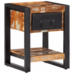 VidaXL 4013569 nightstand/bedside table Multicolour - Additional view 4
