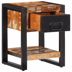 VidaXL 4013569 nightstand/bedside table Multicolour - Additional view 5