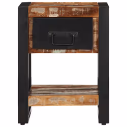 VidaXL 4013570 nightstand/bedside table Multicolour - Additional view 2