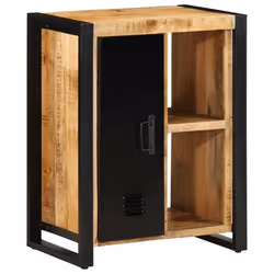 vidaXL Sideboard 55x35x70 cm Solid Rough Wood Mango cabinet cupboard highboard