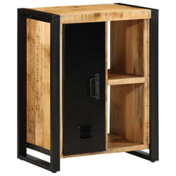 vidaXL Sideboard 55x35x70 cm Solid Rough Wood Mango cabinet cupboard highboard