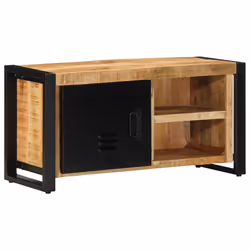VidaXL 4013587, Black, Wood, Wood, 800 mm, 300 mm, 400 mm