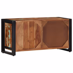vidaXL TV Cabinet 80x30x40 cm Solid Wood Reclaimed tv stand tv sideboard - Additional view 4